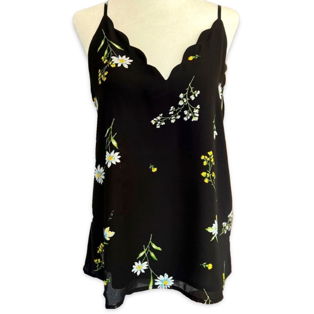 Socialite Small Floral Print Tank Top
